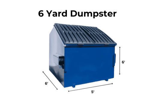 6 Yard Dumpster